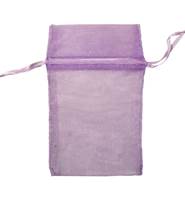 LAVENDER ORGANZA DRAWSTRING BAGS 27252-BX